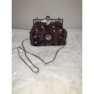 Shakeels Concepts Elegant Beaded Tapestry shoulder or handheld Beaded